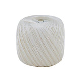 Ruby Gold Perlé Ball No. 16 – Mercerized cotton, fine embroidery – Color Natural