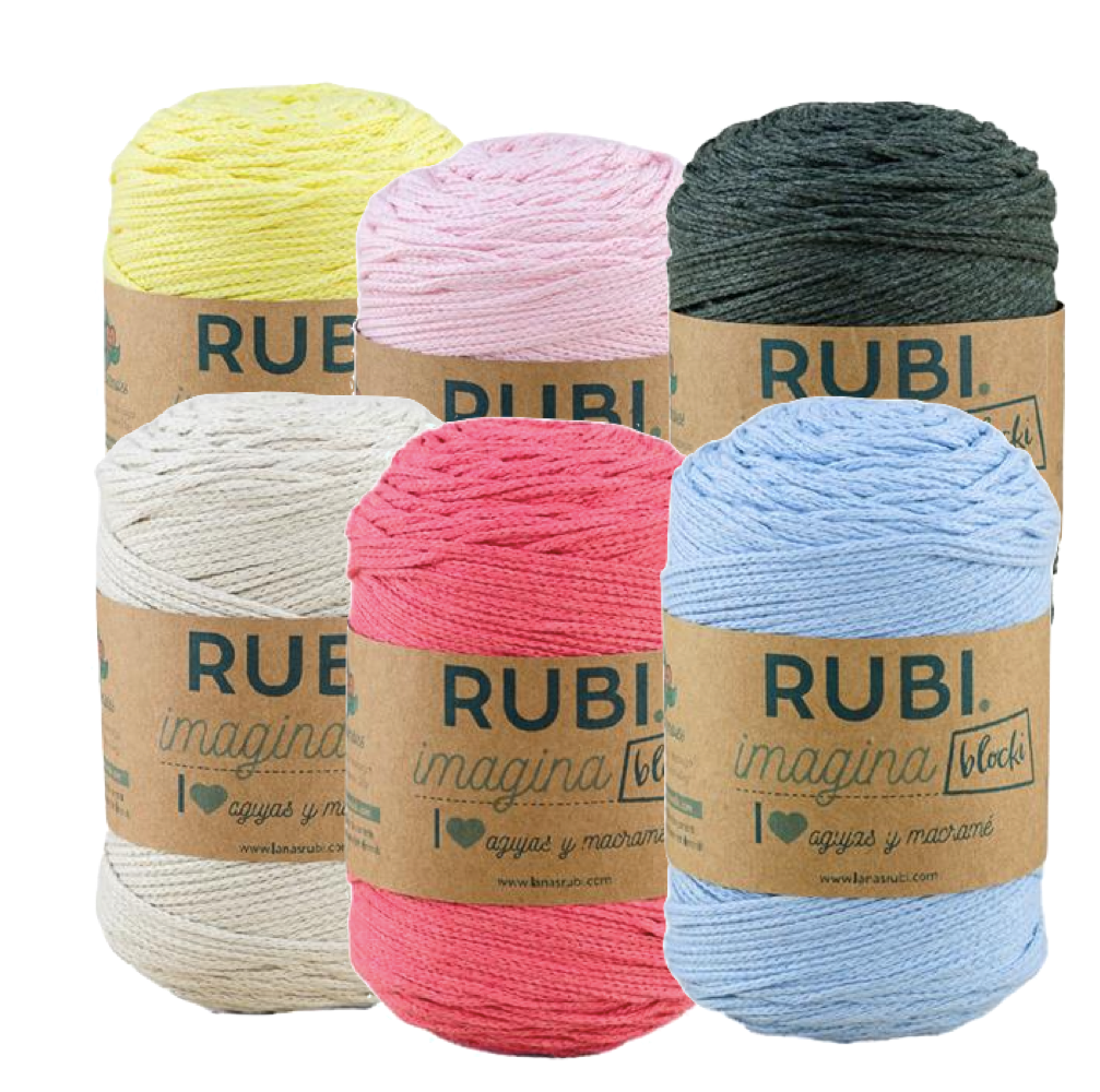 CORDON PARA TEJER RUBI IMAGINA BLOCKI