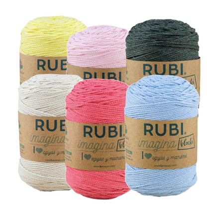 CORDON PARA TEJER RUBI IMAGINA BLOCKI