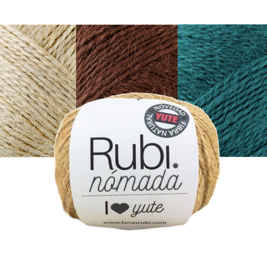 OVILLO RUBI NOMADA YUTE PARA TEJER