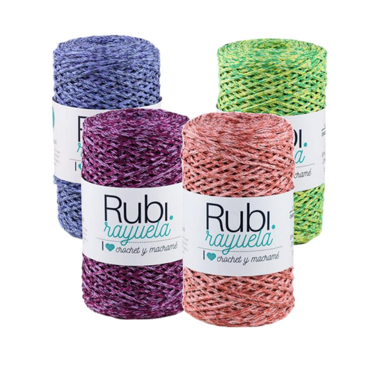 OVILLO RUBI RAYUELA PARA TEJER O MACRAME