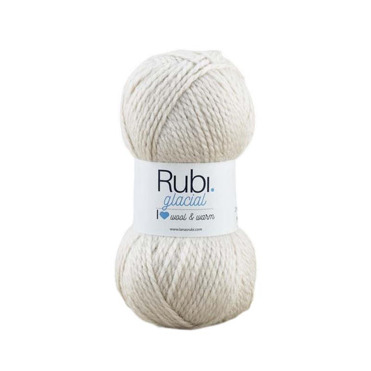 Ovillo Rubí Glacial – Lana 100 g, tonos invernales
