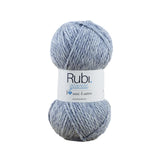 Glacial Ruby Ball – 100g Wool, Winter Tones – Color M-005