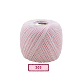 Ovillo Perlé Rubí Oro nº8 – Algodón mercerizado, bordado fino – Color PE-203