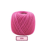 Ovillo Perlé Rubí Oro nº8 – Algodón mercerizado, bordado fino – Color PE-206