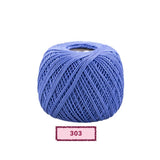 Ovillo Perlé Rubí Oro nº8 – Algodón mercerizado, bordado fino – Color PE-303