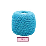 Ovillo Perlé Rubí Oro nº8 – Algodón mercerizado, bordado fino – Color PE-305