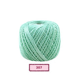 Ovillo Perlé Rubí Oro nº8 – Algodón mercerizado, bordado fino – Color PE-307
