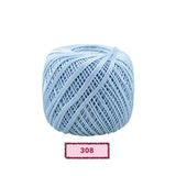 Ovillo Perlé Rubí Oro nº8 – Algodón mercerizado, bordado fino – Color PE-308