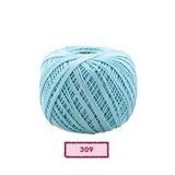 Ovillo Perlé Rubí Oro nº8 – Algodón mercerizado, bordado fino – Color PE-309