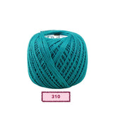 Ovillo Perlé Rubí Oro nº8 – Algodón mercerizado, bordado fino – Color PE-310