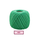 Ovillo Perlé Rubí Oro nº8 – Algodón mercerizado, bordado fino – Color PE-402