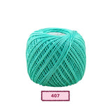 Ovillo Perlé Rubí Oro nº8 – Algodón mercerizado, bordado fino – Color PE-407