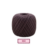 Ovillo Perlé Rubí Oro nº8 – Algodón mercerizado, bordado fino – Color PE-502