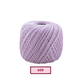 Ovillo Perlé Rubí Oro nº8 – Algodón mercerizado, bordado fino – Color PE-600