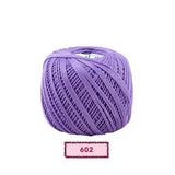 Ovillo Perlé Rubí Oro nº8 – Algodón mercerizado, bordado fino – Color PE-602
