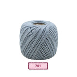 Ovillo Perlé Rubí Oro nº8 – Algodón mercerizado, bordado fino – Color PE-701