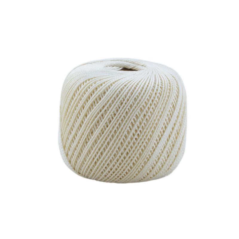 Boule Perlé Or Rubis n° 5 – Coton mercerisé, broderie fine