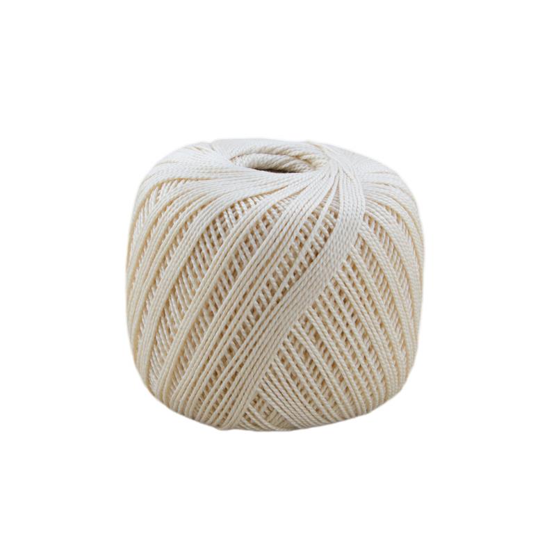Boule Perlé Or Rubis n° 5 – Coton mercerisé, broderie fine