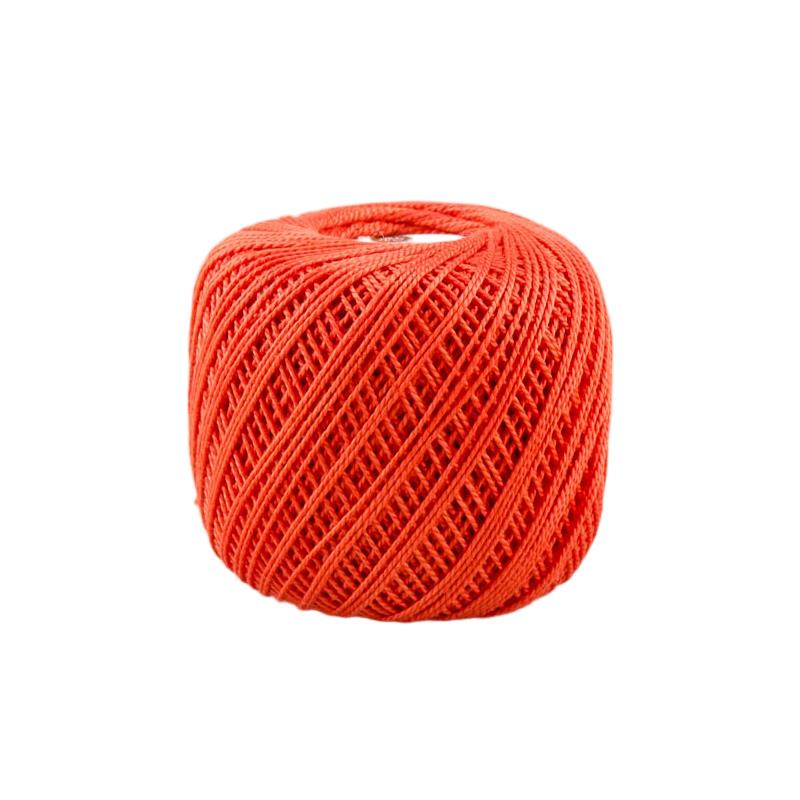 Boule Perlé Or Rubis n° 5 – Coton mercerisé, broderie fine