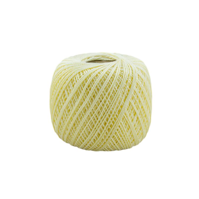 Boule Perlé Or Rubis n° 5 – Coton mercerisé, broderie fine