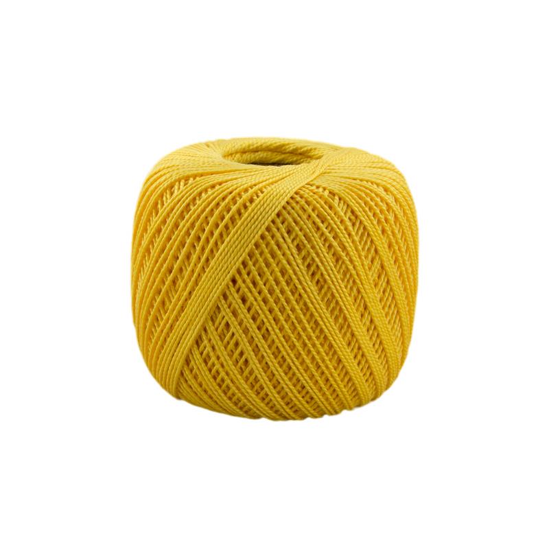 Boule Perlé Or Rubis n° 5 – Coton mercerisé, broderie fine