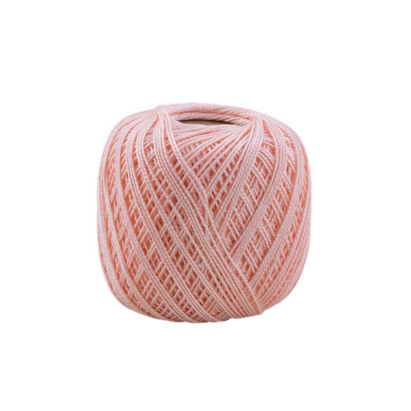 Boule Perlé Or Rubis n° 5 – Coton mercerisé, broderie fine