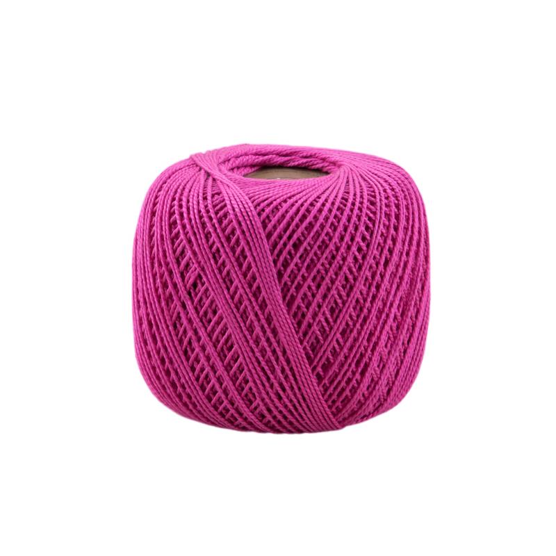 Boule Perlé Or Rubis n° 5 – Coton mercerisé, broderie fine