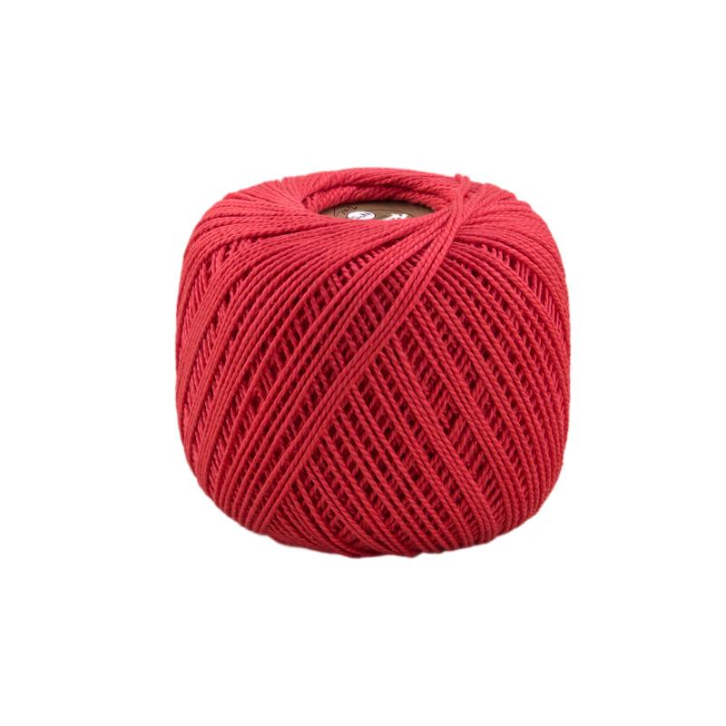 Boule Perlé Or Rubis n° 5 – Coton mercerisé, broderie fine