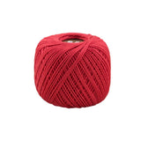 Ruby Gold Perlé Ball No. 5 – Mercerized cotton, fine embroidery – Color PE-208