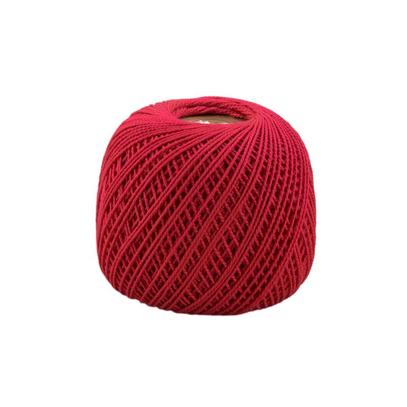 Boule Perlé Or Rubis n° 5 – Coton mercerisé, broderie fine