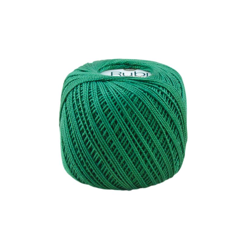 Boule Perlé Or Rubis n° 5 – Coton mercerisé, broderie fine