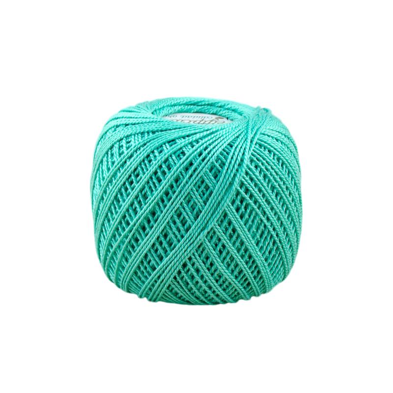 Boule Perlé Or Rubis n° 5 – Coton mercerisé, broderie fine