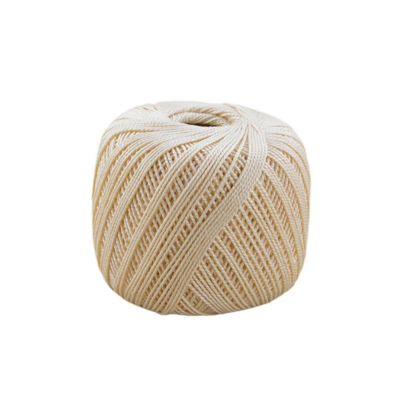Boule Perlé Or Rubis n° 5 – Coton mercerisé, broderie fine