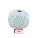 Ovillo Perlé Rubí Oro nº8 – Algodón mercerizado, bordado fino – Color PE-700