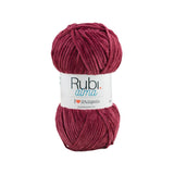 Ruby Alma Ball – 100g Polyester Velvet, Soft Touch – Color AL-012
