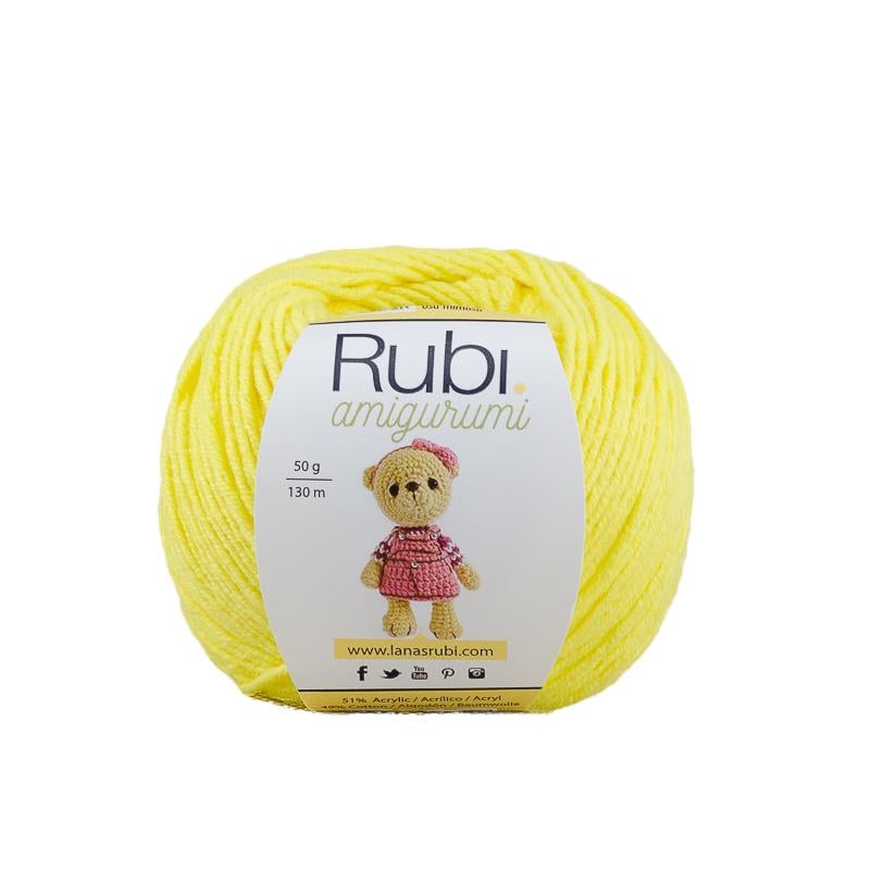 Fil Ruby Amigurumi – 50 g Coton, poupées et accessoires