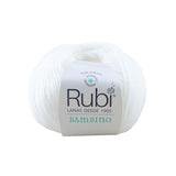 Rubi Bambino Ball – Premium Wool 100g, Children's Clothing – Color BA-001