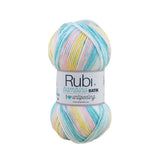 Rubi Bambino Batik Ball – 100g Anti-pilling Multicolor Wool, Special for Children – Color M-006