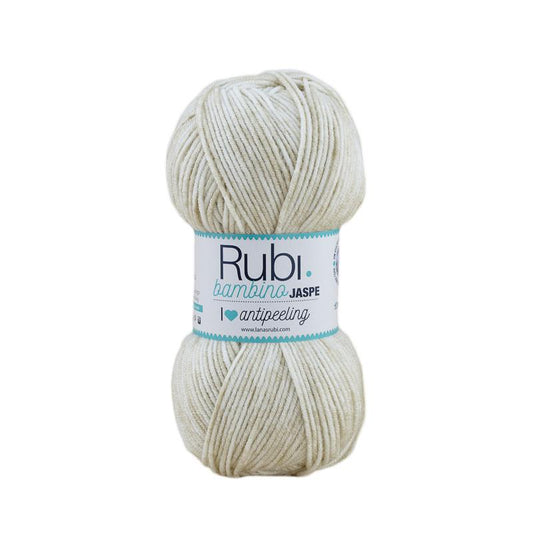 Rubi Bambino Jaspe Ball – Laine mouchetée anti-boulochage 100 g, spéciale bébés