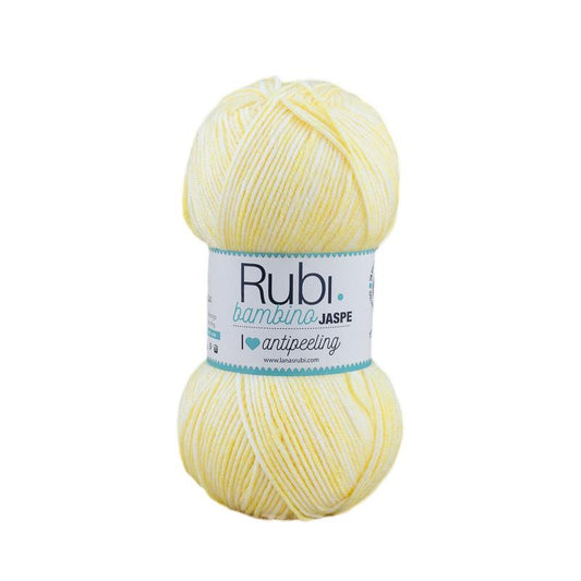 Rubi Bambino Jaspe Ball – Laine mouchetée anti-boulochage 100 g, spéciale bébés