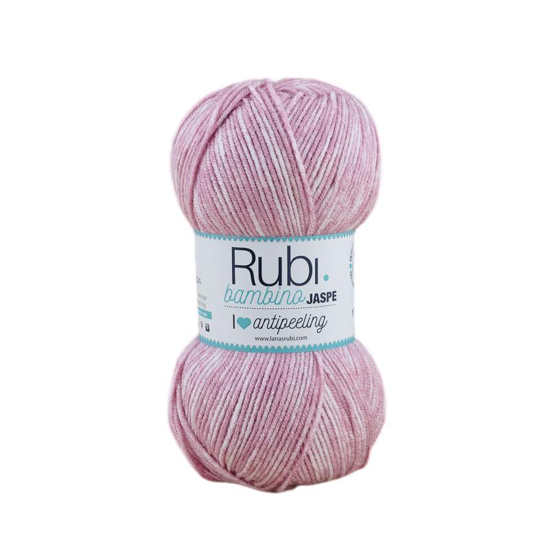 Rubi Bambino Jaspe Ball – Laine mouchetée anti-boulochage 100 g, spéciale bébés