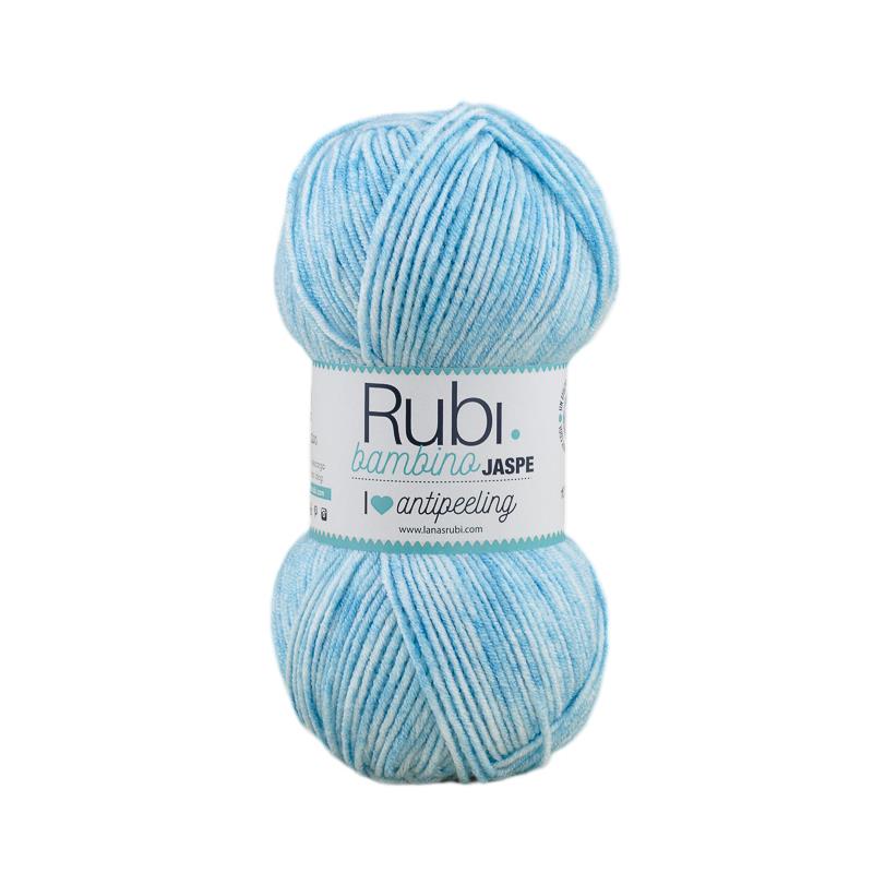 Rubi Bambino Jaspe Ball – Laine mouchetée anti-boulochage 100 g, spéciale bébés