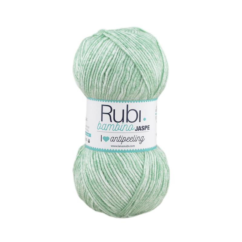 Rubi Bambino Jaspe Ball – Laine mouchetée anti-boulochage 100 g, spéciale bébés
