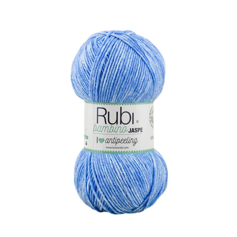 Rubi Bambino Jaspe Ball – Laine mouchetée anti-boulochage 100 g, spéciale bébés