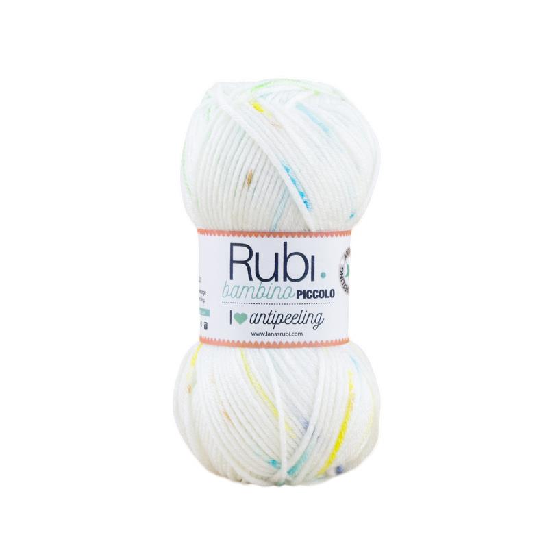 Rubi Bambino Piccolo Ball – Laine anti-boulochage 100 g, vêtements bébé