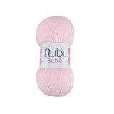 Ovillo Rubí Bebé – Lana fina 50 g, especial ropa de bebé – Color 001