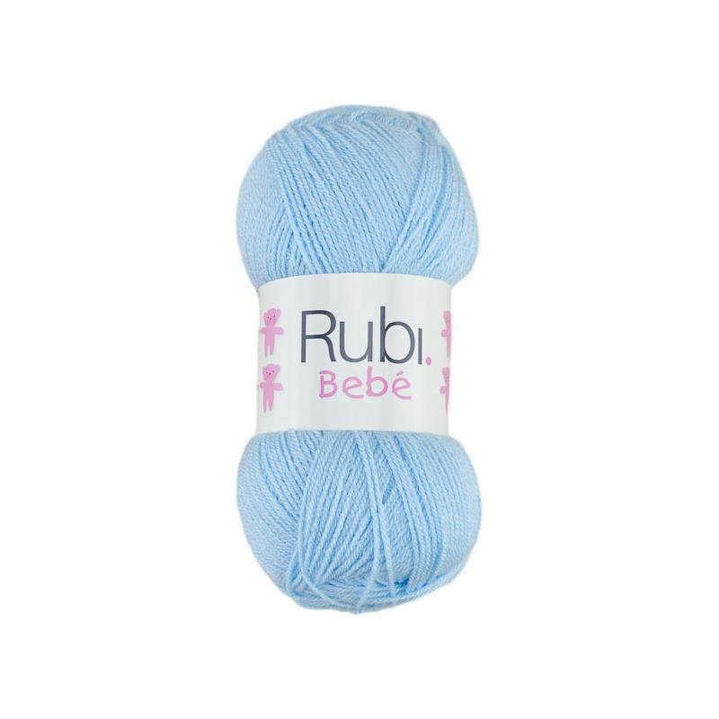 Ovillo Rubí Bebé – Lana fina 50 g, especial ropa de bebé