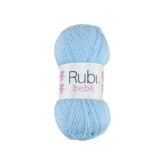 Ovillo Rubí Bebé – Lana fina 50 g, especial ropa de bebé