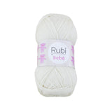 Ovillo Rubí Bebé – Lana fina 50 g, especial ropa de bebé – Color 005